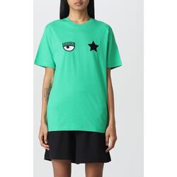 Vêtements Bandana T-shirts & Polos Chiara Ferragni 74CBHT08CJT00 144 Vert