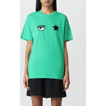 Vêtements Femme T-shirts & Polos Chiara Ferragni 74CBHT08CJT00 144 Vert
