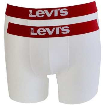 Sous-vêtements Boxers Levi's LOT DE 2 BOXERS EN COTON BLANC - Blanc