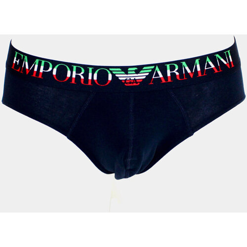 Sous-vêtements Slips Armani Emporio SLIP MARINE ITALIAN FLAG - ARMANI Marine