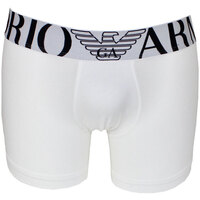 Sous-vêtements Boxers Armani Swimwear Emporio BOXER  BLANC  STRETCH COTON BASIC - EMPORIO ARMANI Swimwear Blanc