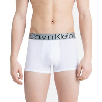 Sous-vêtements Boxers Calvin Klein Jeans BOXER COURT EVOLUTION BLANC NB1565A - Blanc