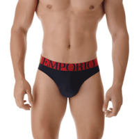 Sous-vêtements Slips Armani Swimwear Emporio SLIP 3D PRINT BIG EAGLE MARINE 9A725 - ARMANI Swimwear Marine