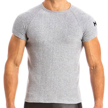 Vêtements T-shirts manches courtes Modus Vivendi T-SHIRT BULL GRIS 12841 - Gris