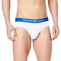 Sous-vêtements Slips Armani Swimwear Emporio SLIP PURE ORGANIC COTTON BLANC - EMPORIO ARMANI Swimwear Blanc
