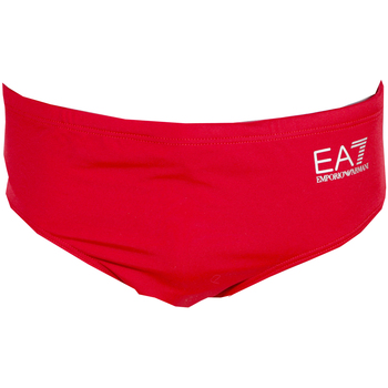 Vêtements EA7slots / Shorts de bain Emporio Armani EA7 SLIP DE BAIN ROUGE - Rouge