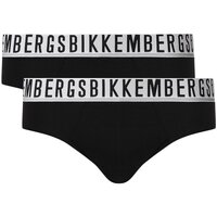 Sous-vêtements Slips Bikkembergs PACK DE DEUX SLIPS NOIR - Noir