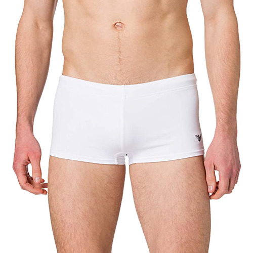 Vêtements Maillots / Shorts de bain Armani Emporio BOXER DE BAIN COURT BLANC- ARMANI Blanc