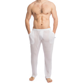 Vêtements Pantalons L'homme Invisible PANTALON FLUIDE BYAAR BLANC - Blanc
