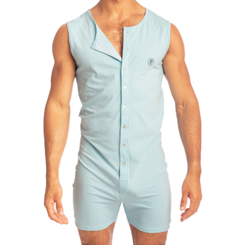 pyjamas / chemises de nuit l'homme invisible  combinaison 1 piece hypnos ice blue - 