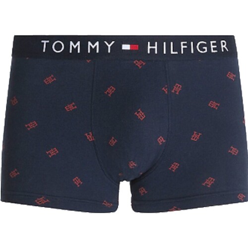 Sous-vêtements Boxers Tommy Prep Hilfiger BOXER EN JERSEY TRUNK BLEU MARINE UM0UM01831- Marine