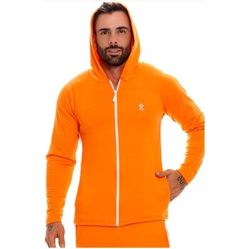 Vêtements Sweats Jor SWEAT ZIPPE RIO ORANGE 1697 - Orange