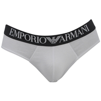 Sous-vêtements Slips Armani Swimwear Emporio ARMANI Swimwear - SLIP HOMME BLANC Blanc