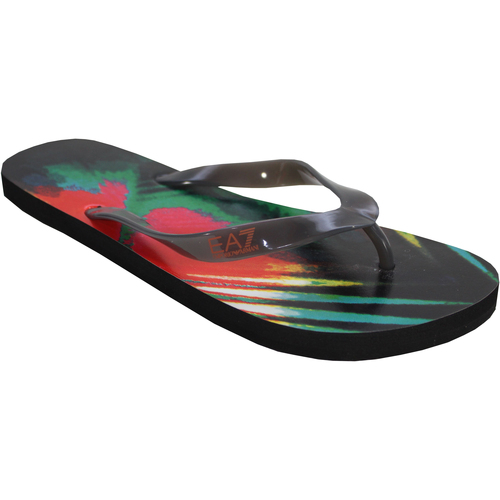 Chaussures Claquettes Chaussures de sport CLAQUETTES / TONGS NOIR SEA WOLD SURF - Noir