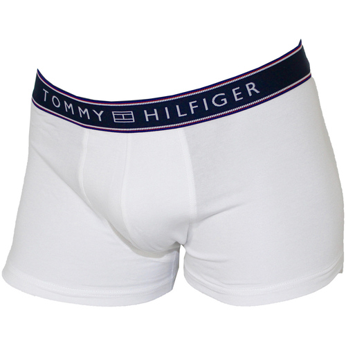 Sous-vêtements Boxers Tommy Prep Hilfiger BOXER BLANC TRUNK BASIC STRIPE  - Blanc