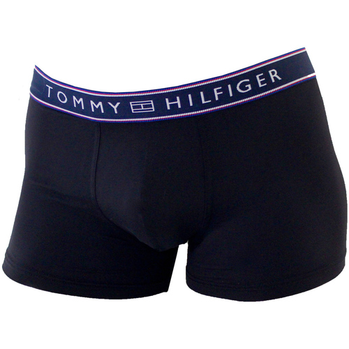 Sous-vêtements Boxers Tommy Hilfiger BOXER NOIR MICROFIBRE  TRUNK BASIC STRIPE  - Noir