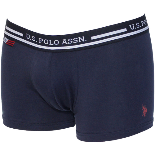 Sous-vêtements Boxers U.S Polo Bordada Assn. BOXER BASIC NAVY USPA LOW RISE - US POLO Bordada Marine