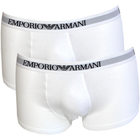 Sous-vêtements Boxers Armani Swimwear Emporio PACK DE 2 BOXERS SHORTY CLASSIC BLANC  - EMPORIO ARMANI Swimwear Blanc