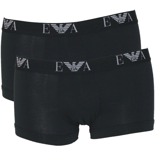 Sous-vêtements Boxers Armani Emporio PACK DE 2 BOXERS NAVY EAGLE - EMPORIO ARMANI Marine