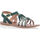 Chaussures Fille Sandales et Nu-pieds L'Atelier Tropézien Sandales / nu-pieds Fille Vert Vert