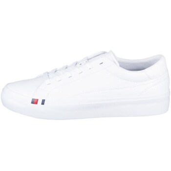 Chaussures Homme Baskets basses Tommy Hilfiger FM04418YBS Blanc