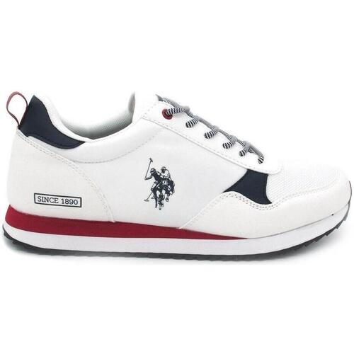 Chaussures Homme Baskets mode U.S Polo Jackets Assn.  Blanc