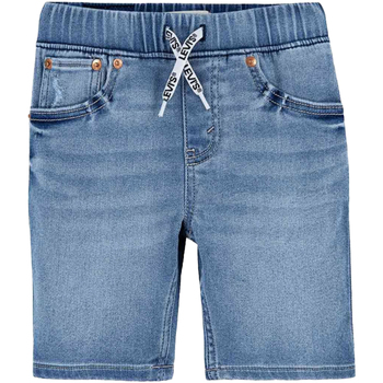 Vêtements Garçon Shorts / Bermudas Levi's Short droit DOBBY Bleu