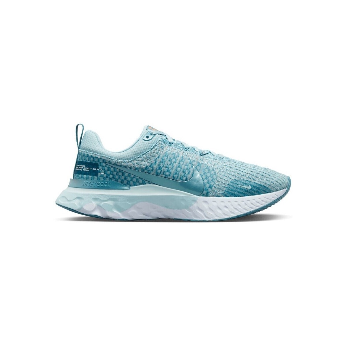 Chaussures Homme Running / trail Nike React Infinity 3 Turquoise