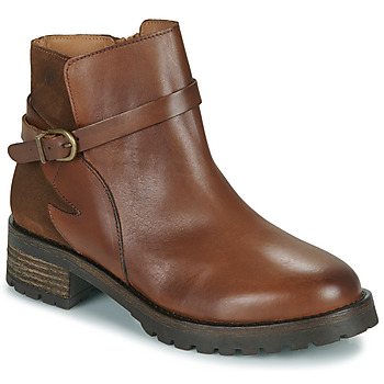 Chaussures Femme Boots Betty London HARRISON Camel