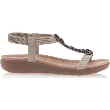 sandales amarpies  sandales / nu-pieds femme beige 