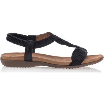 Chaussures Femme Petit : 1 à 2cm Amarpies Sandales / nu-pieds Femme Noir Noir
