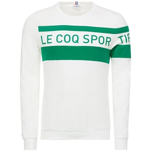 Vêtements Homme Sweats Le Coq Sportif COQ SPORTIF - Sweat col rond - blanc Blanc