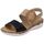 Chaussures Femme Sandales et Nu-pieds Remonte R6853 Beige