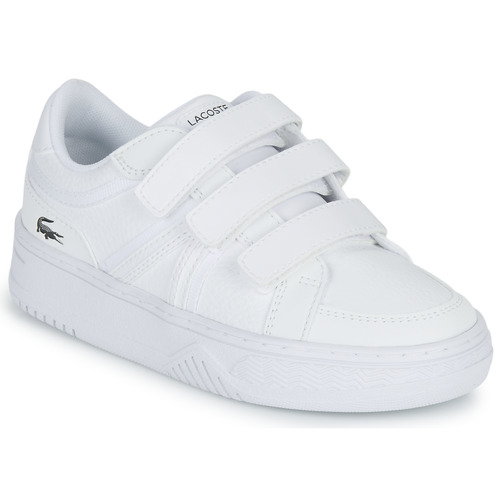Chaussures Enfant Baskets basses blanche Lacoste L001 Blanc