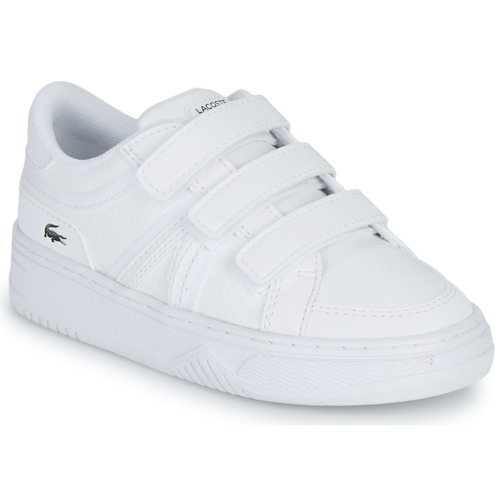 Chaussures Enfant Baskets basses amp Lacoste L001 Blanc