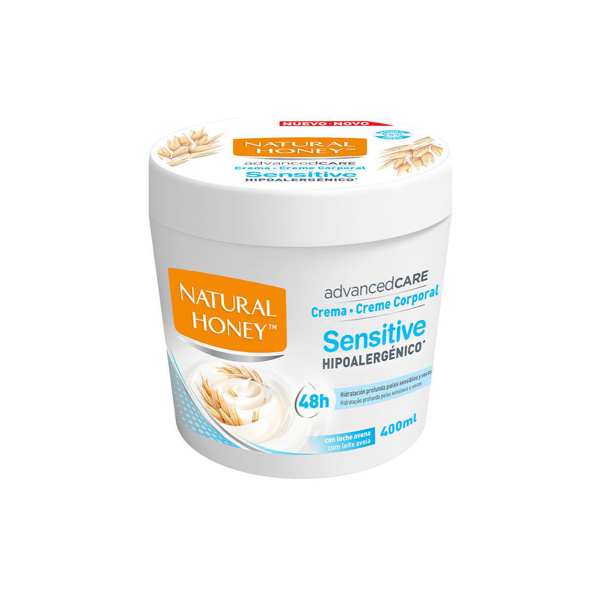 Beauté Hydratants & nourrissants Natural Honey Advancedcare Sensitive Crema Corporal 
