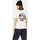 Vêtements Femme T-shirts manches courtes Volcom Camiseta Chica  Lock It Up Tee Ash Blanc