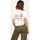 Vêtements Femme T-shirts manches courtes Volcom Camiseta Chica  Enternet Tee Ash Blanc