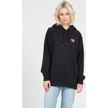 Vêtements Femme Polaires Volcom Sudadera Chica  Truly Stocked BF Pullover Black Noir