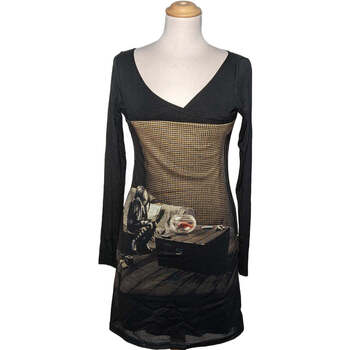 Vêtements Femme Robes courtes Anatopik robe courte  36 - T1 - S Noir Noir
