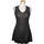 Vêtements Femme Robes courtes Deca robe courte  36 - T1 - S Noir Noir