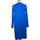 Vêtements Femme Robes Cos robe mi-longue  34 - T0 - XS Bleu Bleu