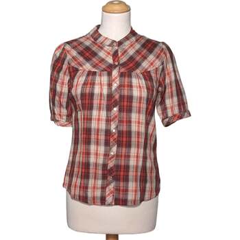 Vêtements Femme Chemises / Chemisiers La Redoute chemise  34 - T0 - XS Rouge Marron