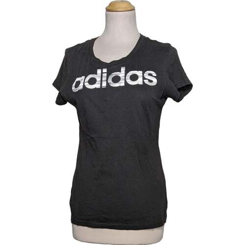 Vêtements Femme T-shirts & Polos adidas Originals top manches courtes  36 - T1 - S Noir Noir