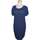 Vêtements Femme Robes courtes Monoprix robe courte  34 - T0 - XS Bleu Bleu