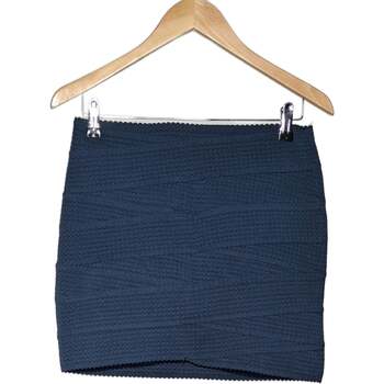 Vêtements Femme Jupes H&M jupe courte  38 - T2 - M Bleu Bleu