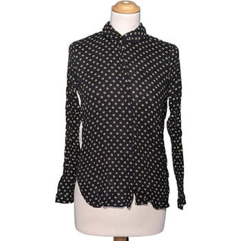 Vêtements Femme Combinaisons / Salopettes Mango blouse  38 - T2 - M Noir Noir