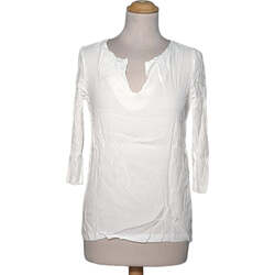 Vêtements Femme Objets de décoration Mango top manches longues  36 - T1 - S Blanc Blanc