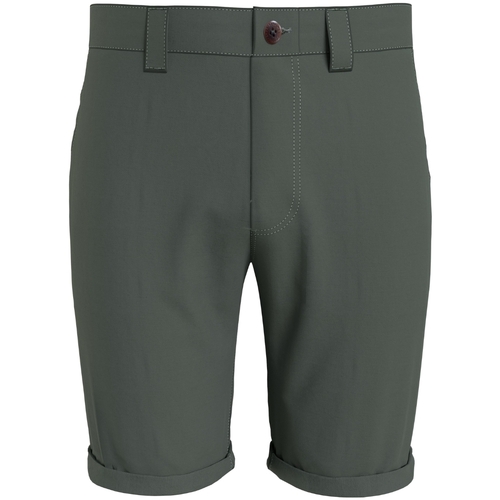 Vêtements Homme Shorts / Bermudas Tommy Jeans Short Chino  ref 59843 MRY Kaki Vert