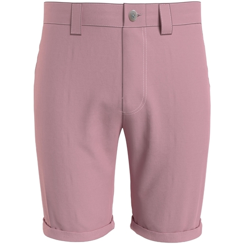 Vêtements Homme Shorts / Bermudas Tommy Archive Jeans Short Chino  ref 59841 TJ9 Rose Rose